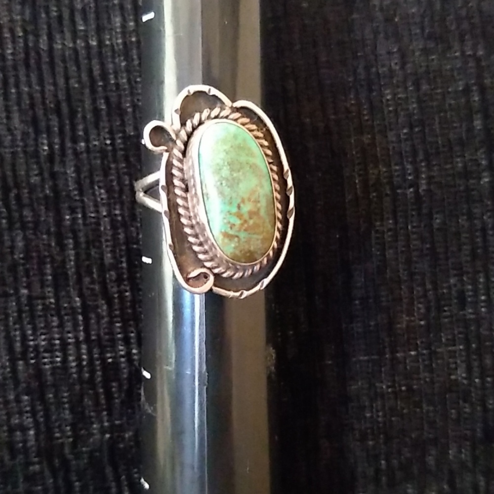 Silver and Turquoise ring